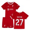 Maglia ufficiale Liverpool 2023-24 Darwin 27 Casa per Bambino